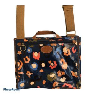 FOSSIL Floral Large Crossbody Messenger Bag